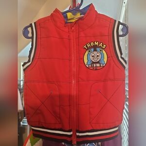Y2K Thomas & Friends Train 12M 18M Red Vest 2006